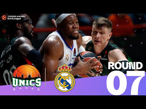 UNICS edges Real in a thriller! | Round 7, Highlights | Turkish Airlines EuroLeague