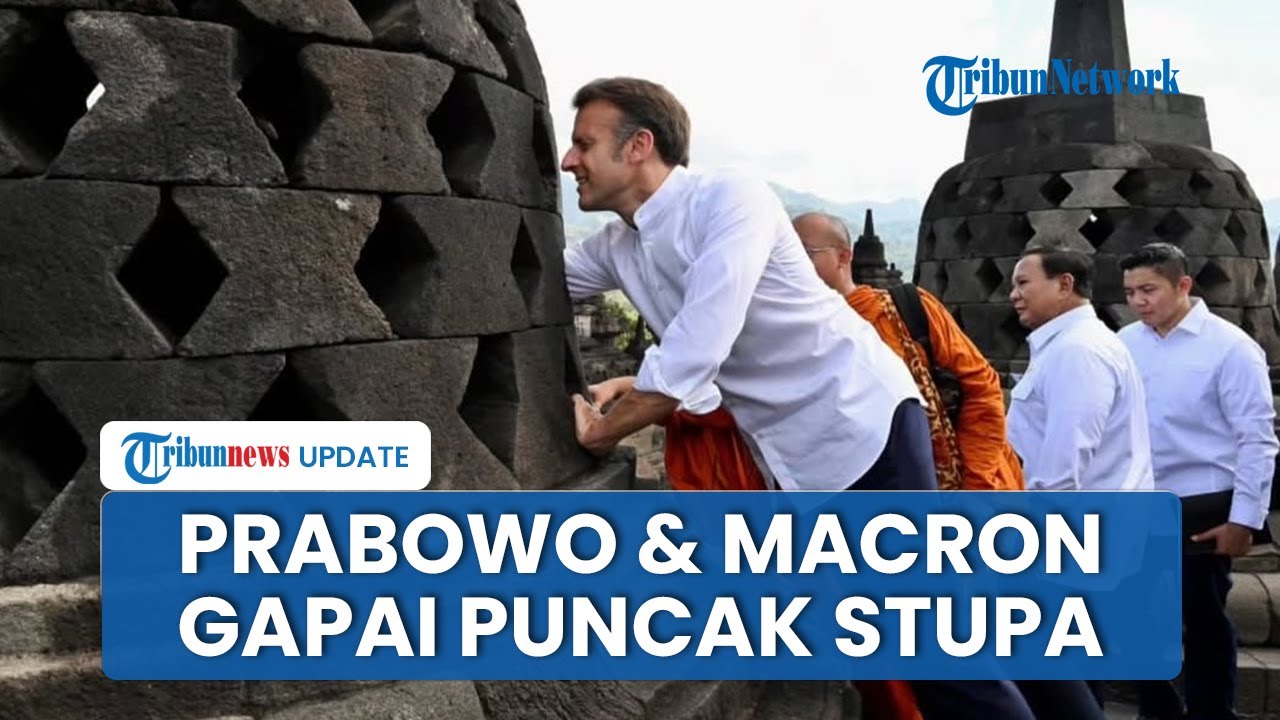 Momen Presiden Macron Tercengang hingga Berhasil 