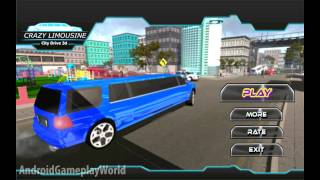 Crazy Limousine City Driver 3D Android Gameplay screenshot 3