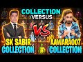 SK Sabir Vs AAWARA Funniest 🤣 Collection Versus Richest Freefire Player || Free fire