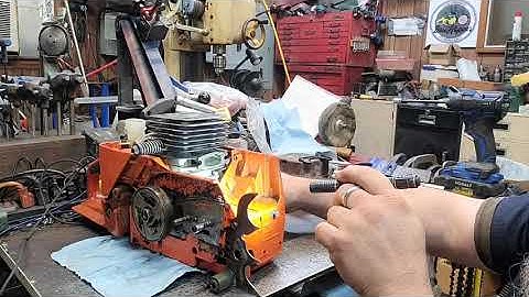 Husqvarna 395XP Port Job