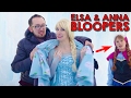 BLOOPERS | Disney Frozen - Elsa and Anna