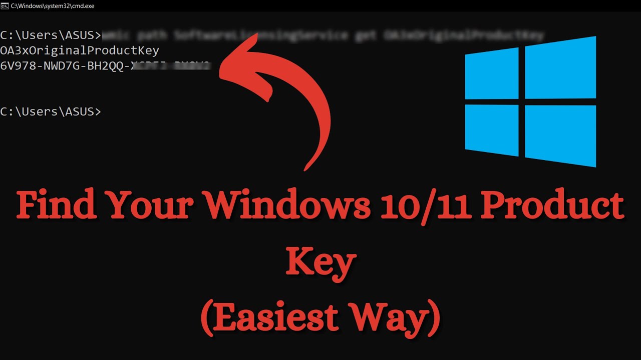 How To Find Your Windows 10 Product Key Using The Command, 54 OFF