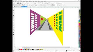 Class # 45 CorelDraw Object Menu_Perspective_Draw in Perspective_Edit Perspective Group