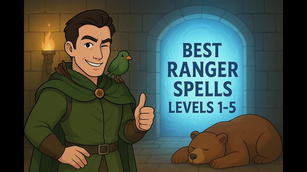 Лучшие заклинания рейнджера (уровни 1-5): D&D 2024