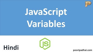 JavaScript Variables - Hindi