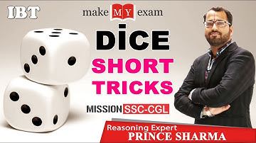 Dice Reasoning Tricks | SSC CGL | SSC CPO | SSC CHSL | CLAT | FCI  | RAILWAY || By Prince Sharma