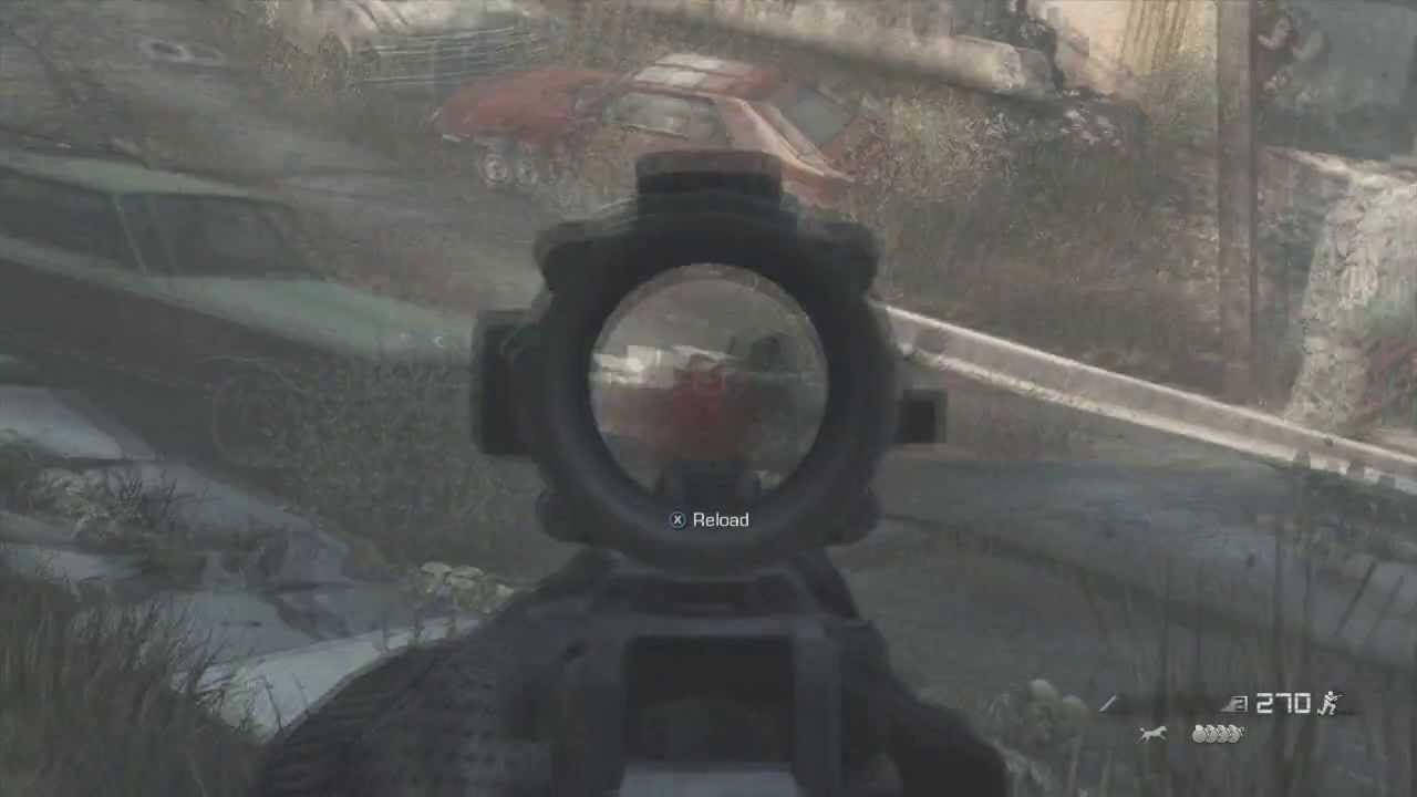 Call of Duty Ghosts Mission 3 Attacked By Wolves