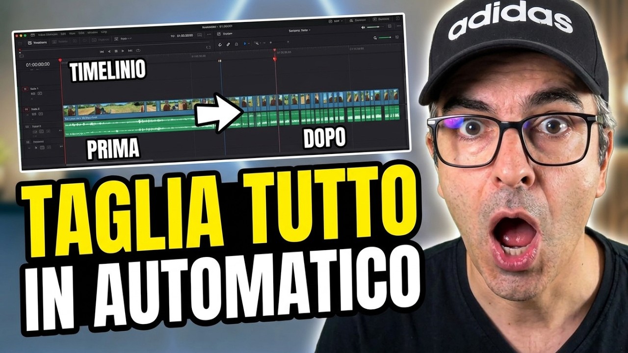 PUOI RISPARMIARE ORE DI MONTAGGIO VIDEO !! AutoCut AI