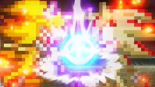 Fleetway Super Sonic Vs Shadow Sprite Animation