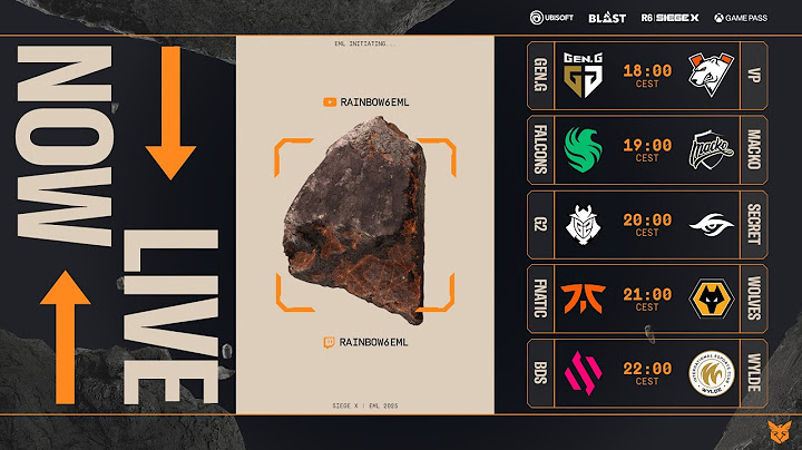 BLAST R6 | EML 2025 - Stage 1 // Day 2