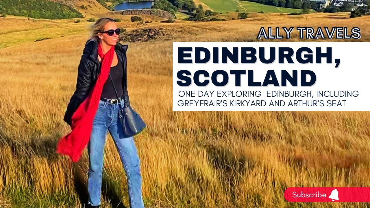 One Day in EDINBURGH, SCOTLAND: Exploring ARTHUR'S SEAT and finding TOM ...