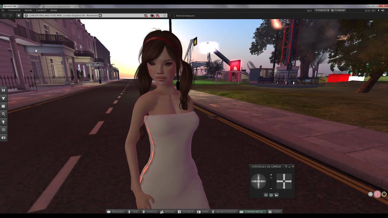 Criando conta Grátis no second life versão viewer. YouTube