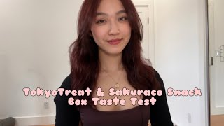 TokyoTreat \& Sakuraco May Snack Box Taste Test