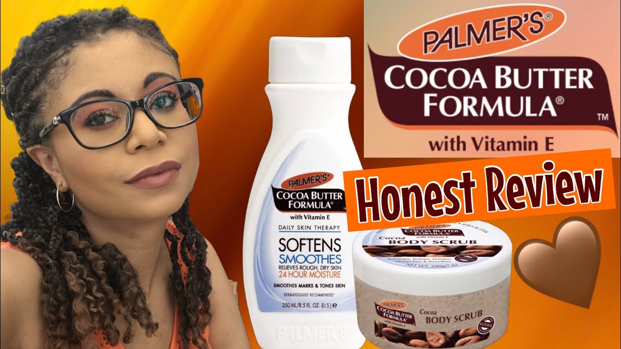 Palmers Cocoa Butter Formula Cocoa Body Scrub & Palmers Cocoa Butter  Formula Lotion 