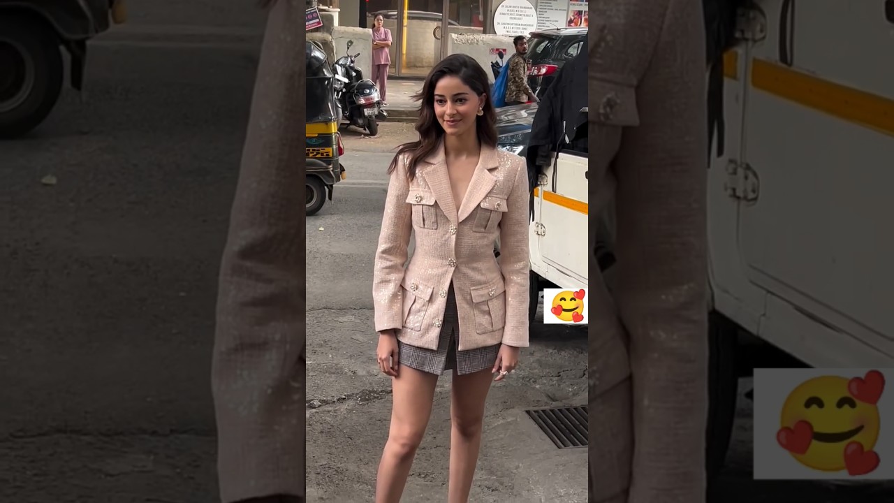 Ananya Panday serves pure boss vibes and absolutely slays!🔥👀