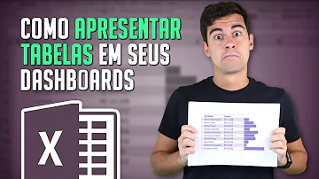 Como fazer apresentação de tabelas?