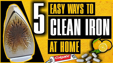 How to Clean a Burnt Iron Bottom (with Everyday House Items)