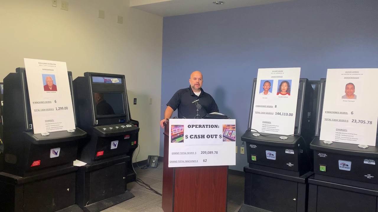 Jacksonville illegal gambling bust YouTube