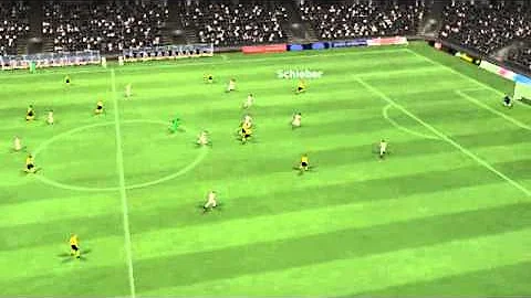 AS Nancy Lorraine vs Dortmund - Schieber Goal 24 m...