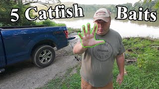 5 Baits I Have Used To Catch Catfish!!!