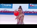 Arina Averina - Ball GP Moscow 2021 TV AA 27.80