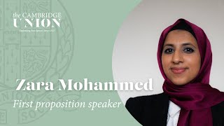 Zara Mohammed | This House Believes In A Loving God | Cambridge Union