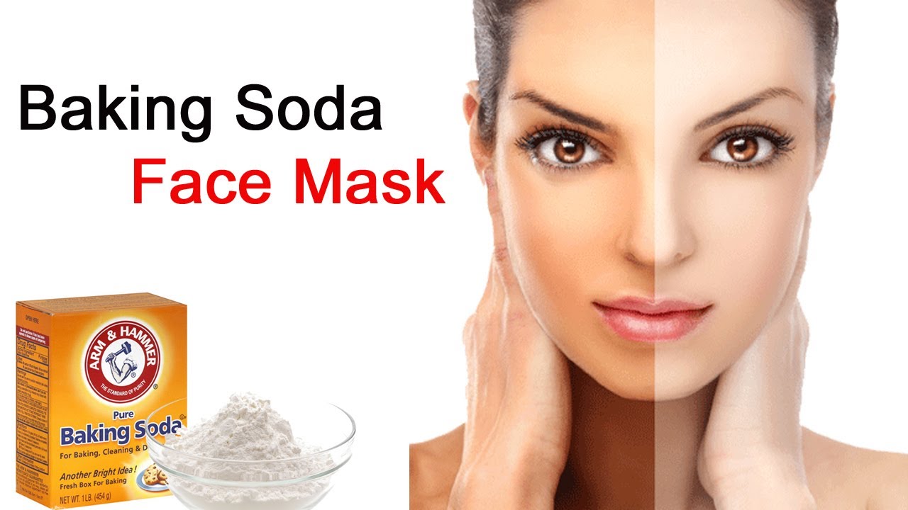 Baking Soda Face Mask Naturally / How to Make a Coconut Oil and Baking