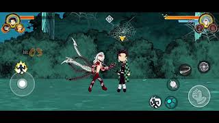 TANJIRO VS MUZAN | Stickman shadow hunter fight gameplay |  screenshot 4
