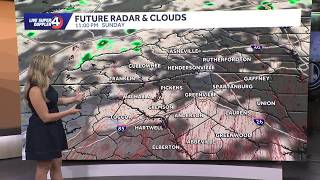 Storms Continue Sunday