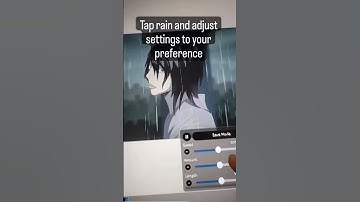 Rain effect in Ibis paint #ibispaint