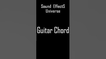 Thumbnail of Guitar Chord - SOUND EFFECTS