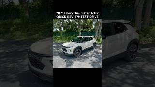 2026 Chevy Trailblazer Activ: QUICK REVIEW+TEST DRIVE #cars #chevrolet #chevy #trailblazer #active