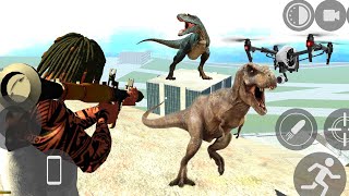dinosaur and Ghost rider bike video Indian bike driving 3D game 🥱🥱