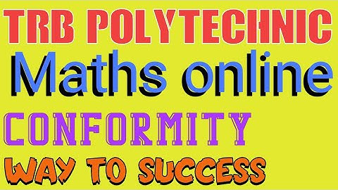 TRB MATHS ONLINE- TODAY SPARKS 1 - CONFORMAL MAPPING
