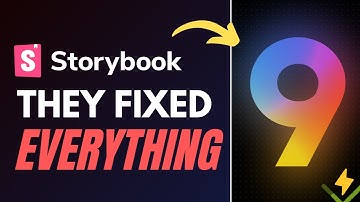 Why Every Next.js Project NEEDS Storybook 9