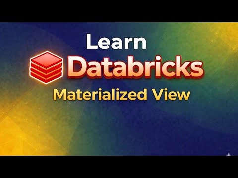 Databricks Materialized Views #databricks #views 