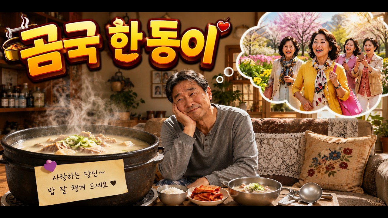 [TROT[ 곰국 한 동이 - 부부사랑 - 부침개 #음악 #노래 #가족사랑 #트로트