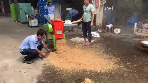 Máy chuyên dụng băm rơm rạ, bã mía, xơ dừa, thân cây ngô, thân cây cỏ voi,....