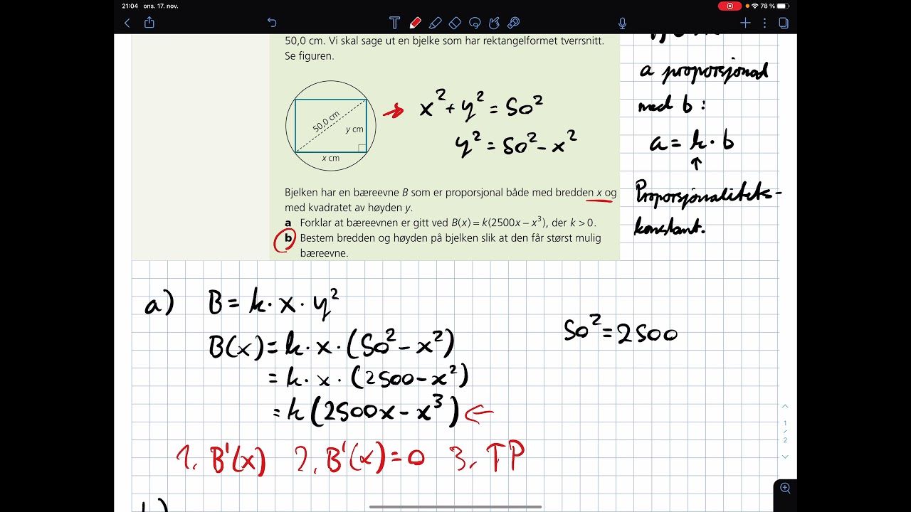 4A Størst og minst verdi 3: Eksempel 2