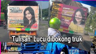 Kumpulan kata kata lucu di bokong truk part 6