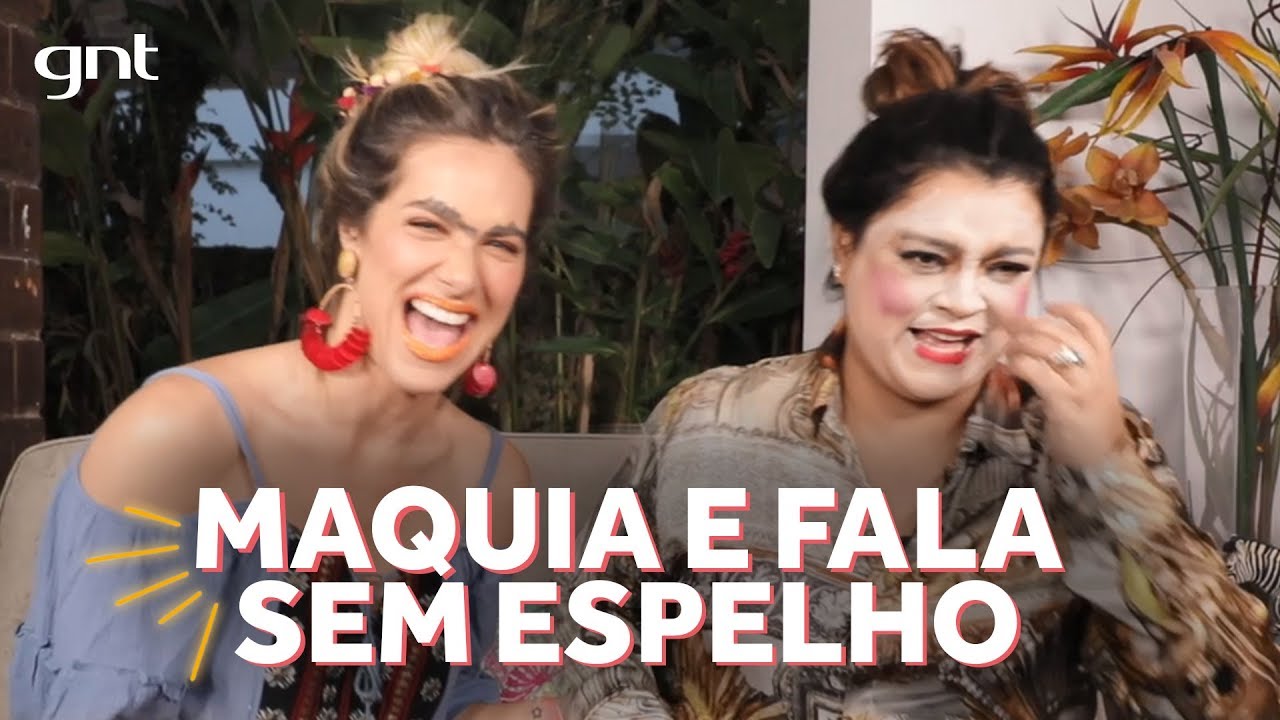 Gio Ewbank desafia Preta Gil ao maquia e fala SEM ESPELHO | Amores do Gioh no GNT