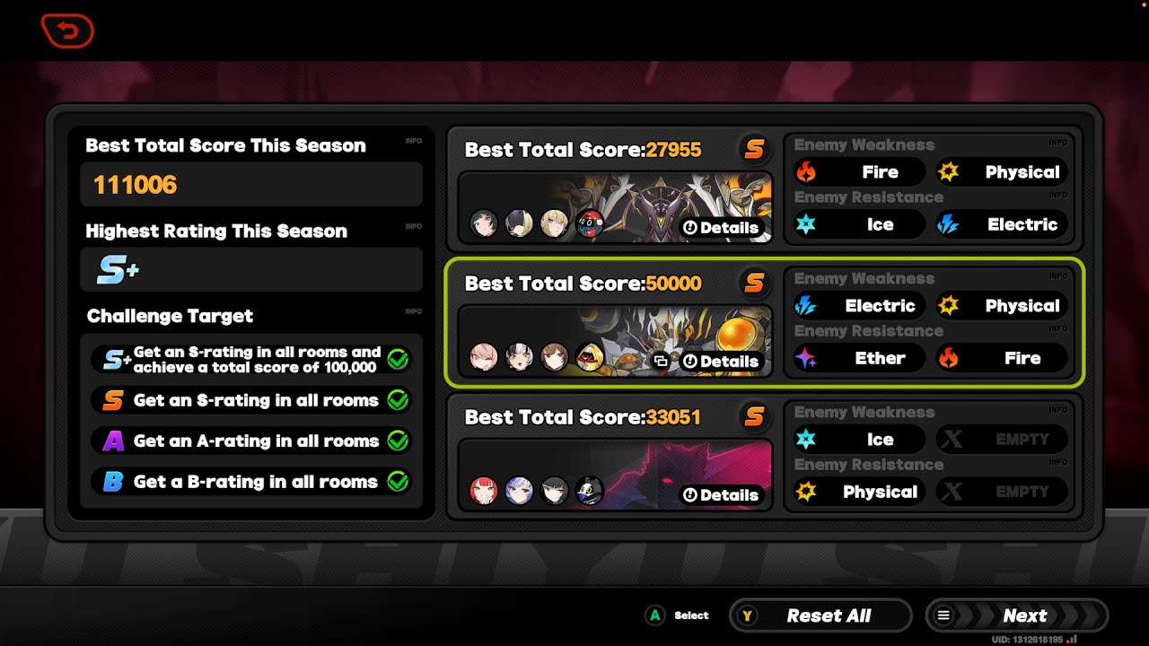 Shiyu Defense Critical Node 5 (S+ Rank) Room 2 | Zenless Zone Zero ZZZ 2.5 | M6W1 Ye Shunguang