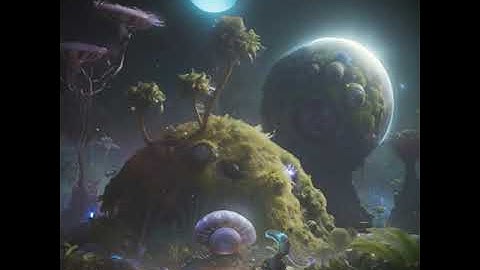 Alien Planet #StableDiffusion #Depth