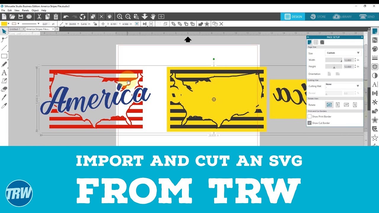 Download How to Import and Cut SVG Files From TRW Packs in ...