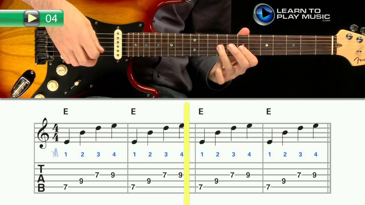 Ex004 Progressive Lead Guitar Method YouTube