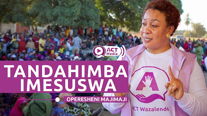 Waziri Kivuli Uchukuzi Alia na Shida ya Maji Tandahimba, Aeleza Kero Inavyowatesa Wananchi