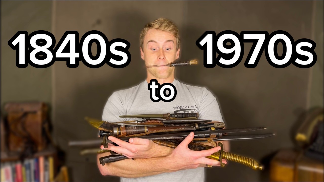 EVERY Fighting Knife, Bayonet & Sword in My Collection (Full Tour)