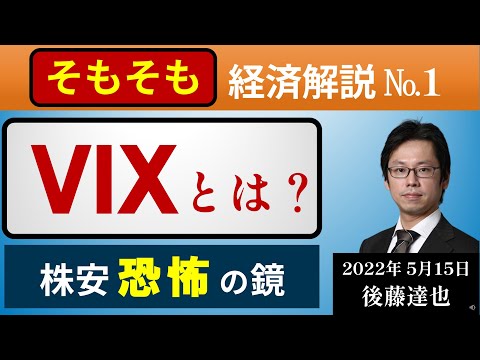   VIXとは そもそも経済解説 2022 5 15