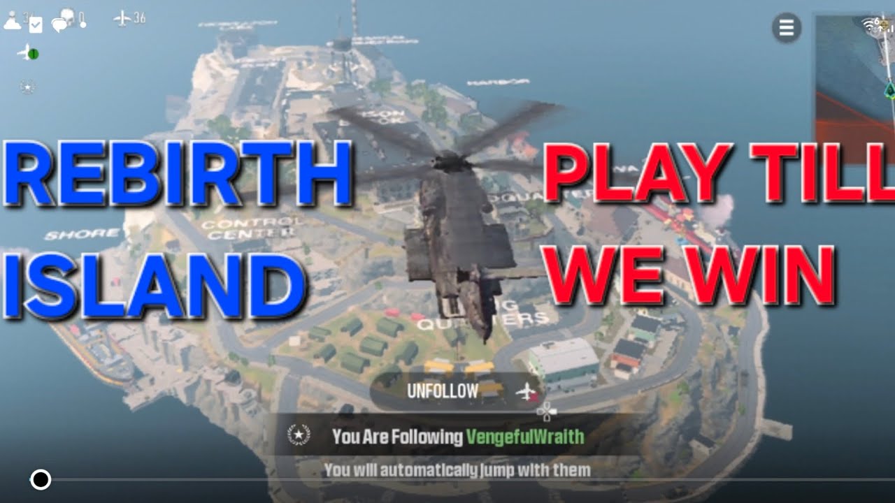 Rebirth Island Play Till We Win